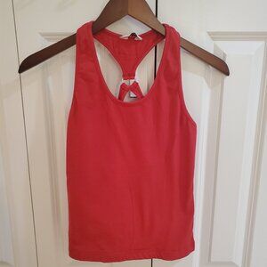 Hard tail red key ring tank medium NWT